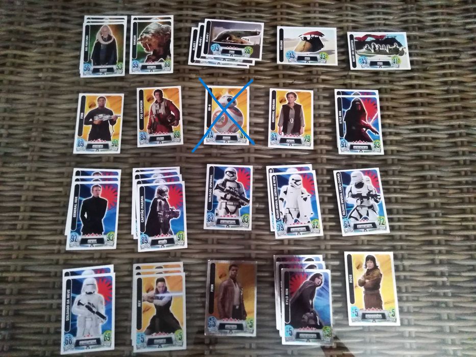 Cromos Star Wars - Coleção Continente 2018