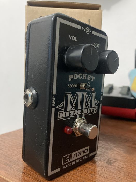 Pedal EHX Metal Muff Nano Pocket