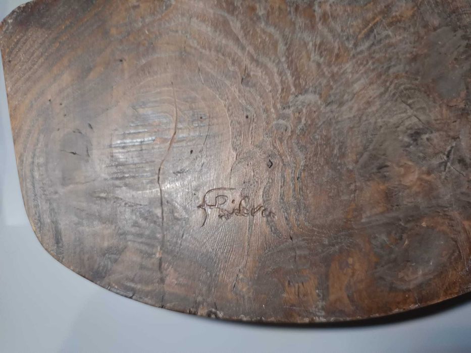 Busto de Jesus Cristo em Madeira Maciça – Escultura por Fernando Silva