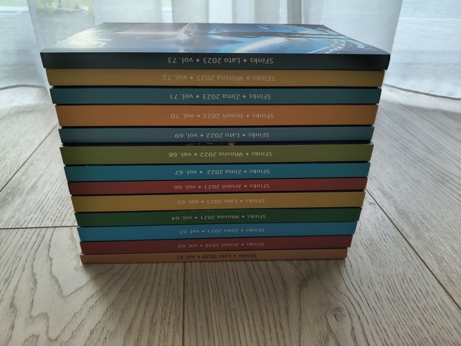 Czasopismo Sfinks - zestaw 13 numerów
