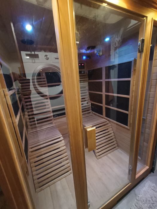 Przyjemna SAUNA infrared Podczerwień Jonizacja