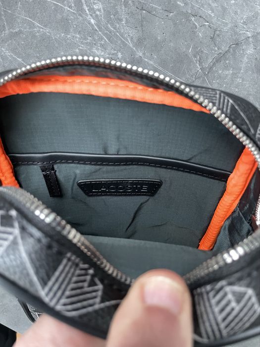 Сумка на плече месенджер Lacoste Monogram (оригінал) крос-боді