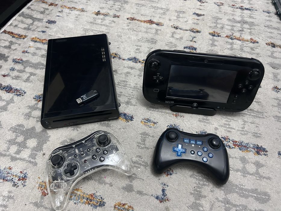 Nintendo wii u com muitos jogos