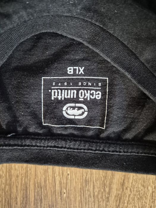 Czarny T-shirt Ecko Unltd koszulka męska streetwear