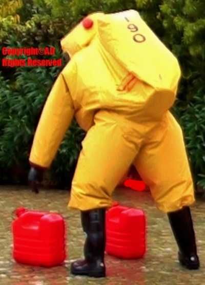 Fato Bombeiros Hazmat + Botas Bombeiros Harvik 41\42,Pouco Uso - 200€