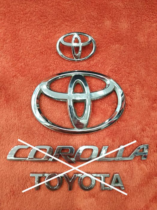 Емблема-значок Toyota (Corolla) ОРИГІНАЛ Б/У