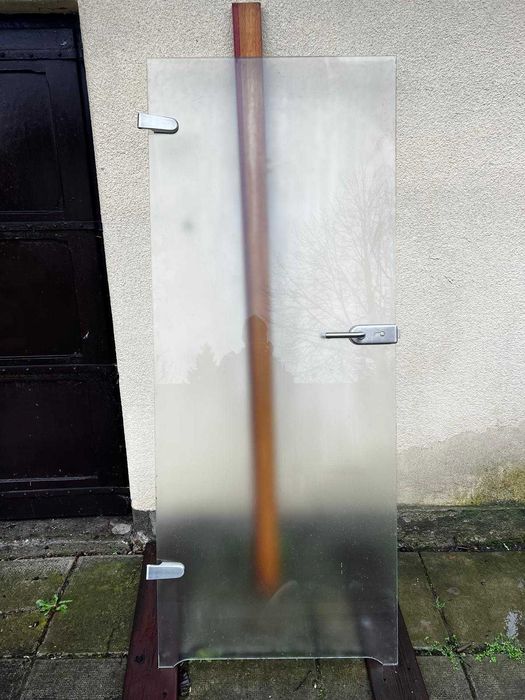 Drzwi sklane 2 sztuki 82x203