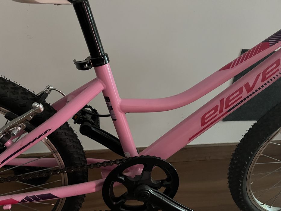Bicicleta Criança Eleven Play 20” Rosa – Como Nova