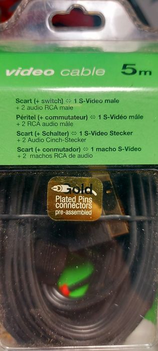 Cabos Scart para RCA