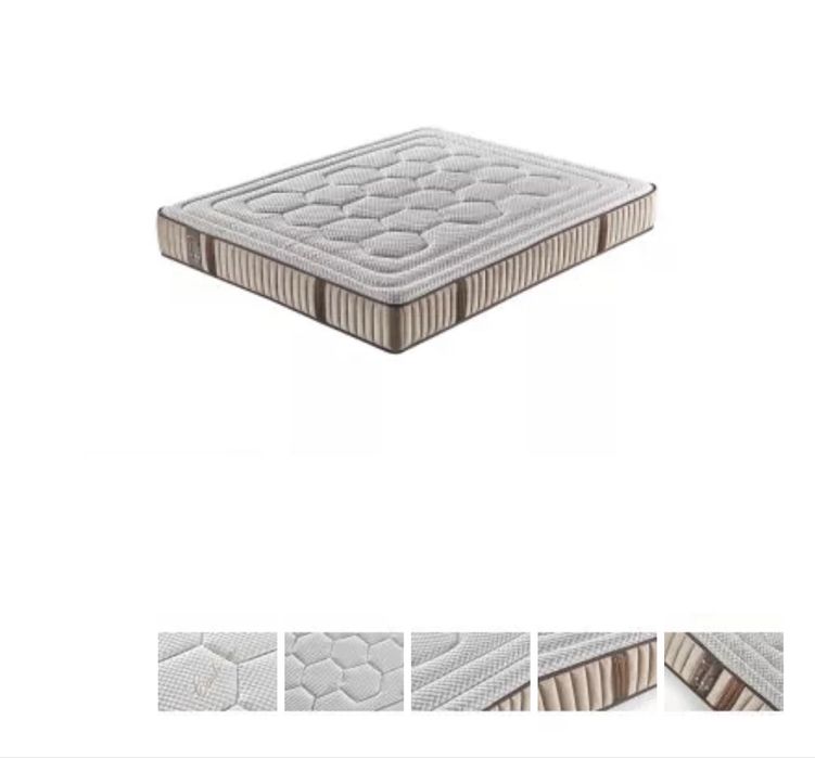 Матрас беспружинный двухспальный