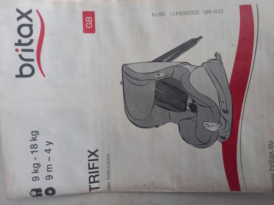 автокрісло Britax Romer 9-19 кг