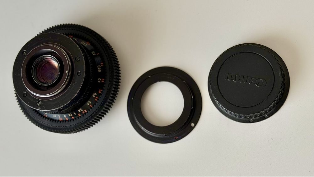 Obiektyw filmowy Carl Zeiss Jena DDR Flektogon 20/2.8 MC m42 CINE MOD