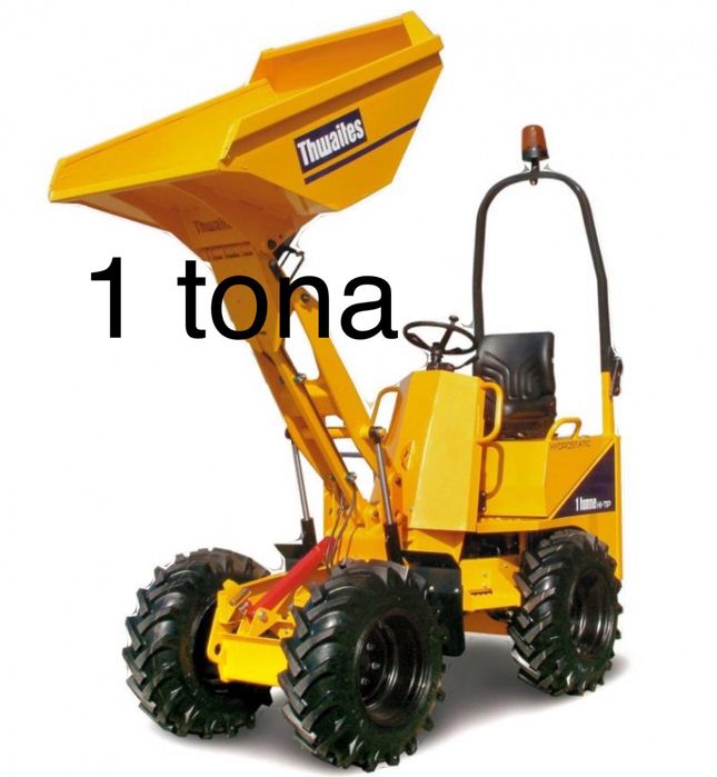 Wynajmę wozidło budowlane 1 tona górny wysyp