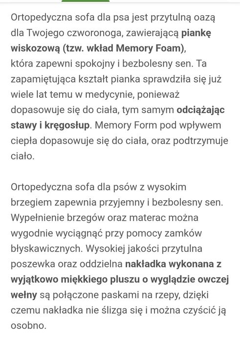 Okazja  legowisko dla psa