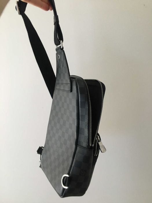 Louis Vuitton Avenue Sling Bag – Damier Graphite – Oryginał