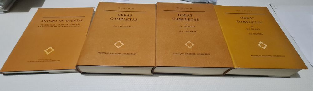 Filosofia. Obra completa de Delfim Santos. Novo