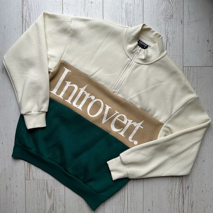 Męska bluza ze stójką półgolf Introvert. introwertyk cropp XS