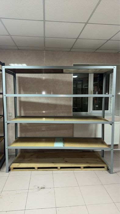 Стелажі металеві вживані  для будь яких потреб