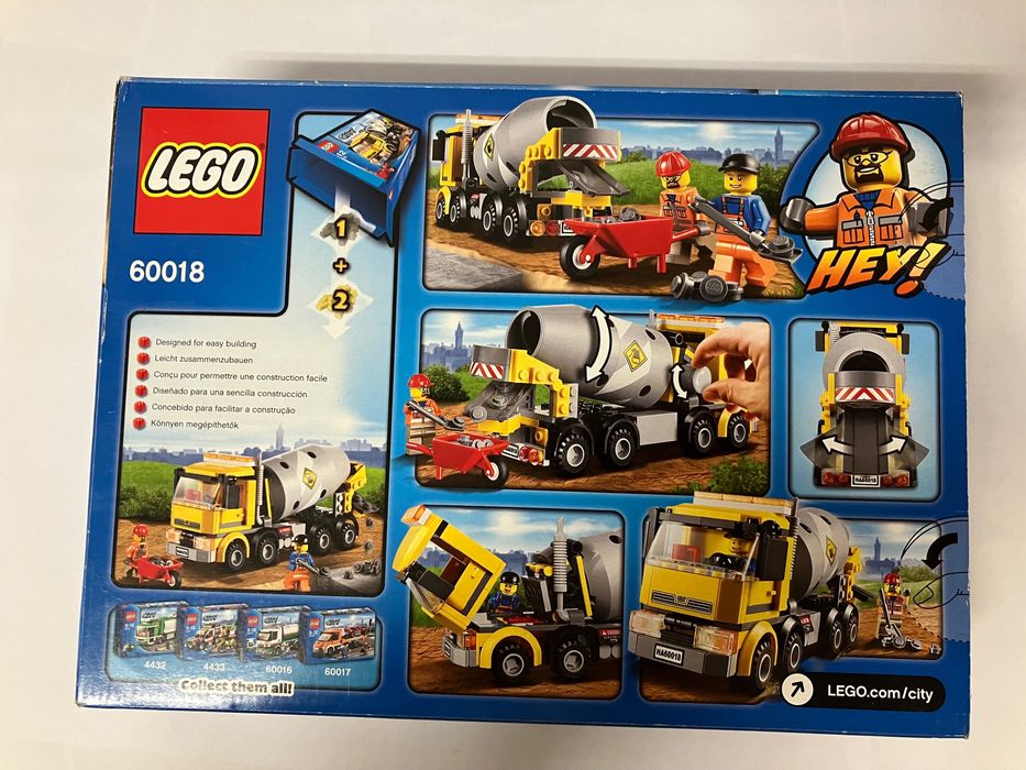 LEGO CITY Camião betoneira 60018