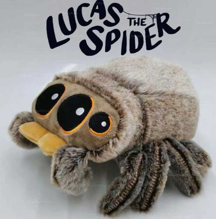 Maskotka Lukas Pająk Lucas the Spider pajączek duży miękki pluszowy