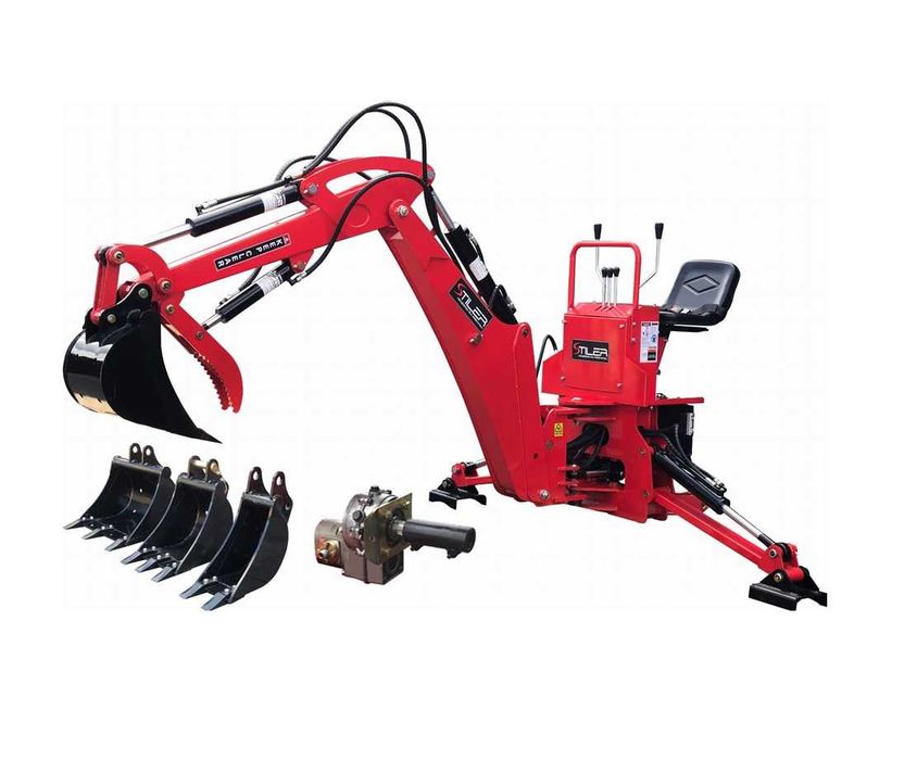 Тракторний екскаватор STILER BK8