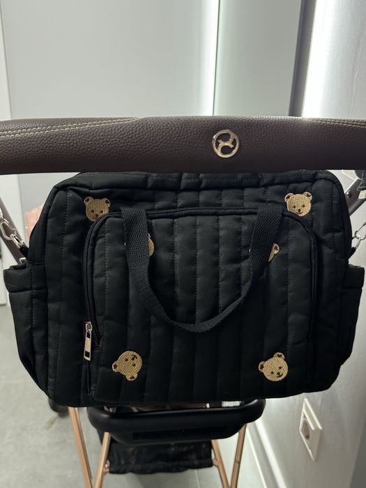 Сумка на коляску/візок з ведмедиком (вмістка) нова