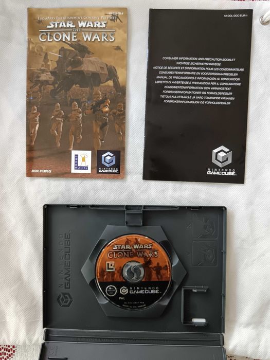Star Wars: The Clone Wars [Nintendo GameCube, 2002] Complete - French