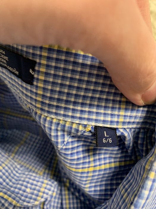 Сорочка в патрiотичну клiтинку