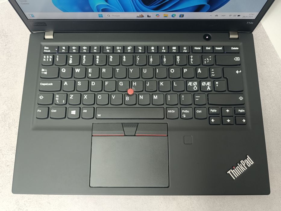 Ноутбук Lenovo ThinkPad T14s Gen 1/i5-10210U/16/512 GB/14"/IPS