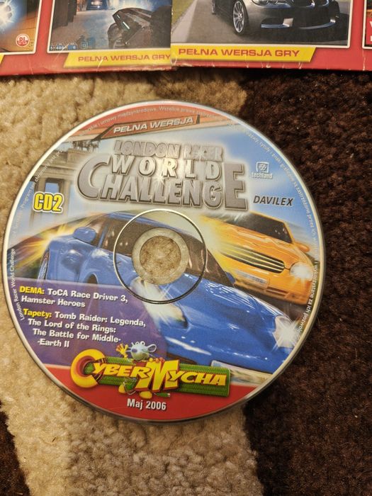 Gry pc 3 CD cyber mycha Gti racing Bmw m3