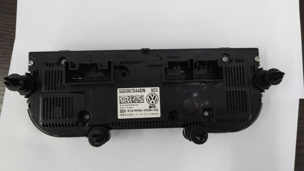 Блок клімату, VW passat B8
