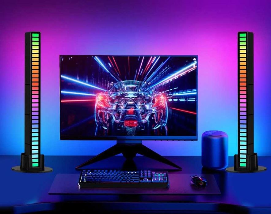 Barra LED RGB controlada por música (NOVA)