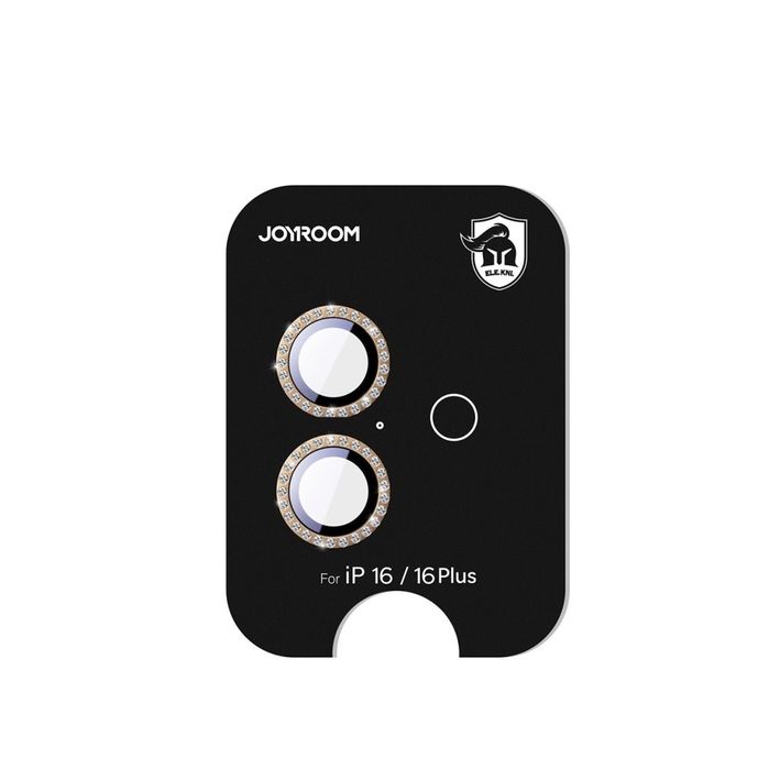 Szkło ochronne Joyroom JR-MSF0306 na obiektywy iPhone 16 Pro/16 Pro Max - brązowe