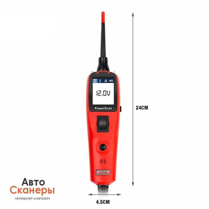 Автомобильный тестер цепи Autel Powerscan PS100
