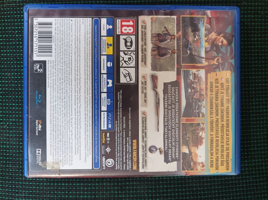 Gra farcry 6 far cry ps4 pl ps5