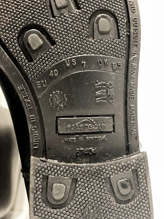 Oficerki gumowe Fouganza, kalosze jeździeckie r. 40