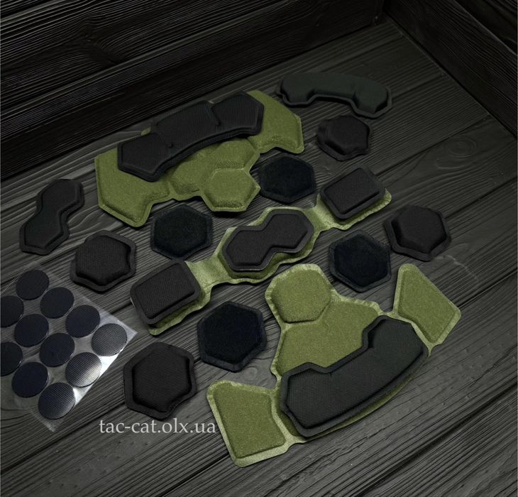 Комплект підвісна система + подушки для шолома каски