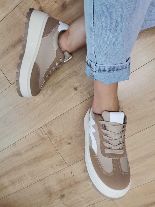 Extra SNEAKERSY buty spotowe sporty platforma trampki r. 38