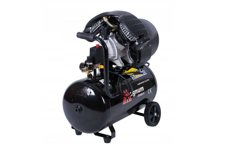 Компресор двопоршневий масляний Magnum 50л 354 л/хв - 2.23 кВт - 8 атм