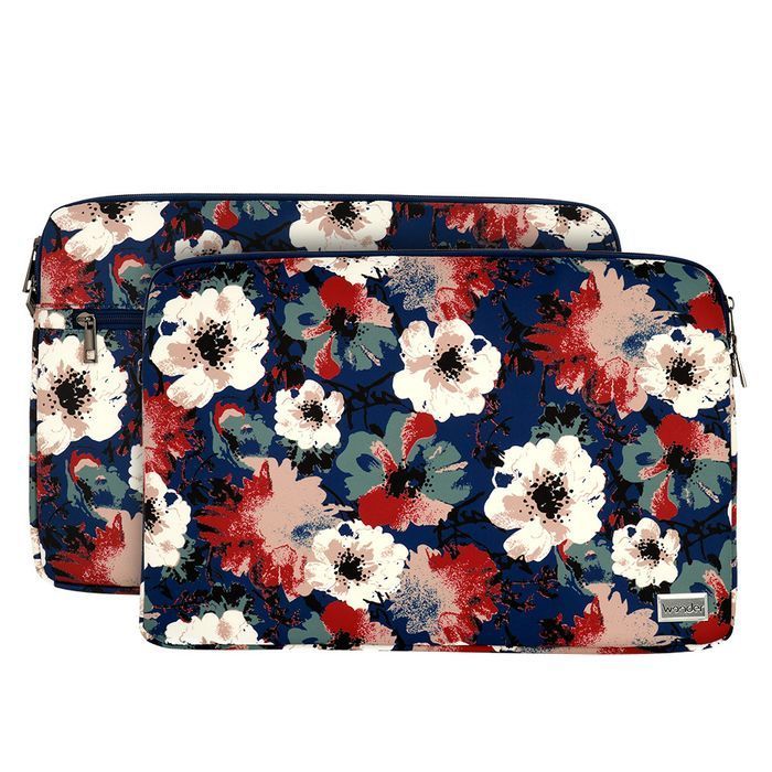 Wonder Sleeve Laptop 13-14 cali kamelie niebieskie