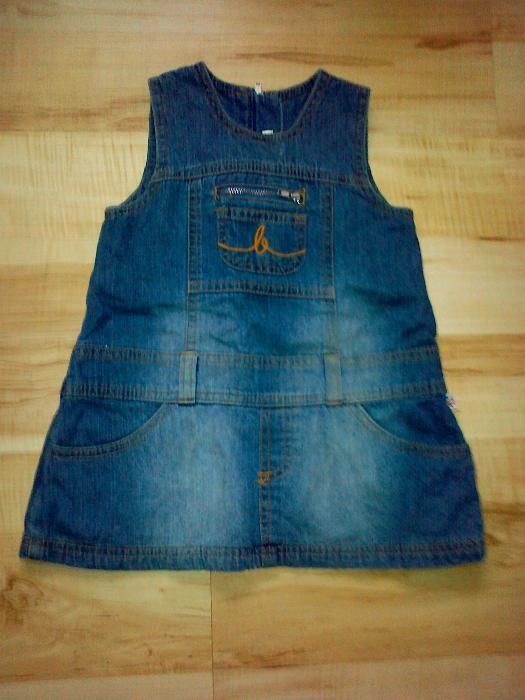 sukienka jeansowa rozm.80 H&M