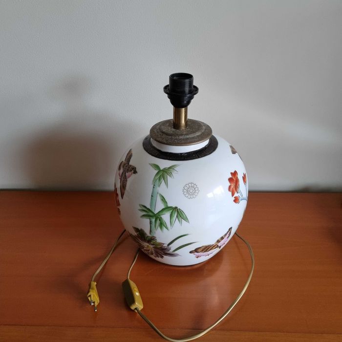 Candeeiro mesa loiça para restauro