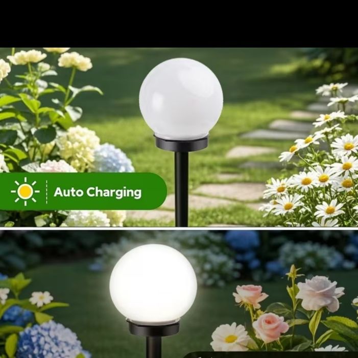 Садові світильники на сонячній батареї LED  Садовые лампы, Садовые светильники
