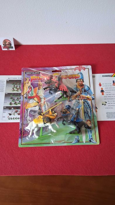 Lote Britains: Turcos em blister + Catálogo