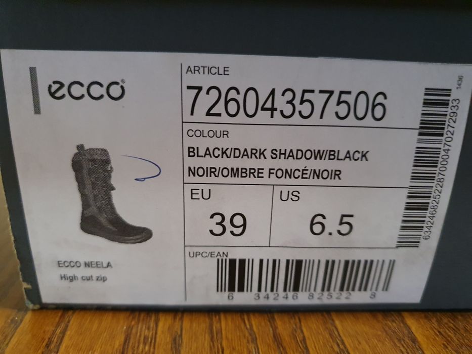 Ecco ,GoreTex 39, model Neela