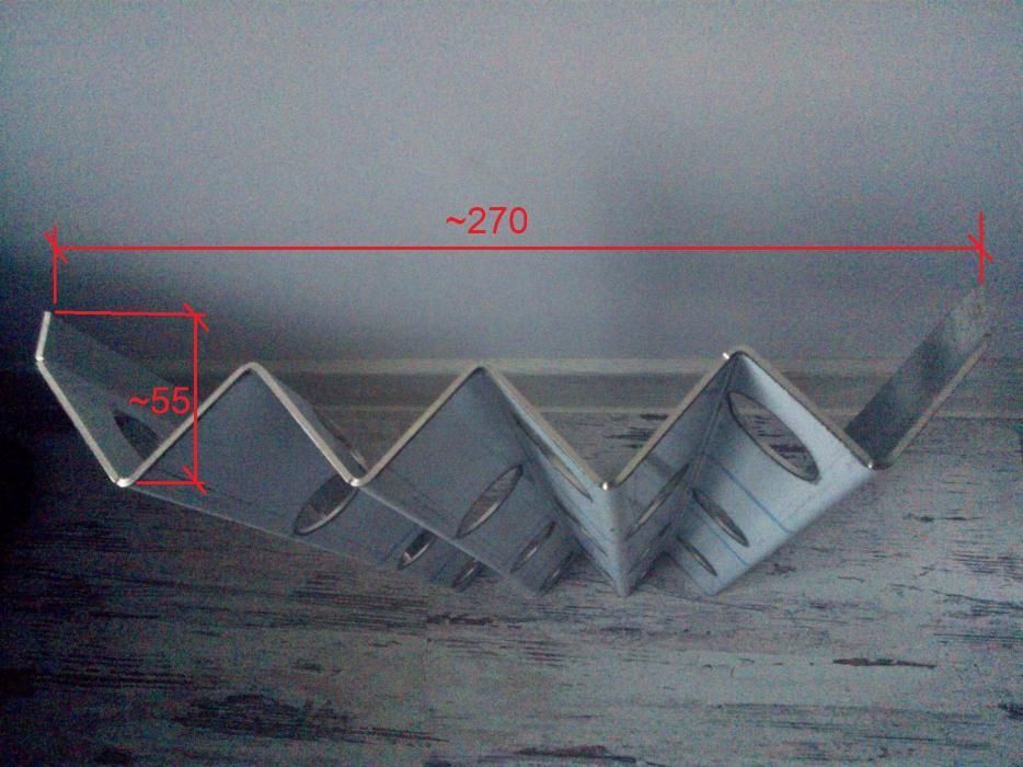 Blacha kryza dławiąca ruszt do pieca