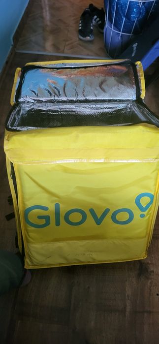 Tobra termiczna Glovo do dostarczania jedzenia