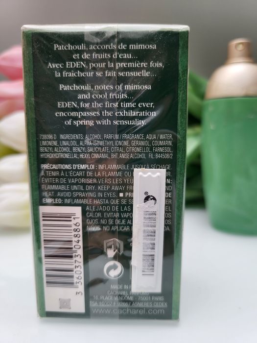 Eden Cacharel unikat oryginalne perfumy