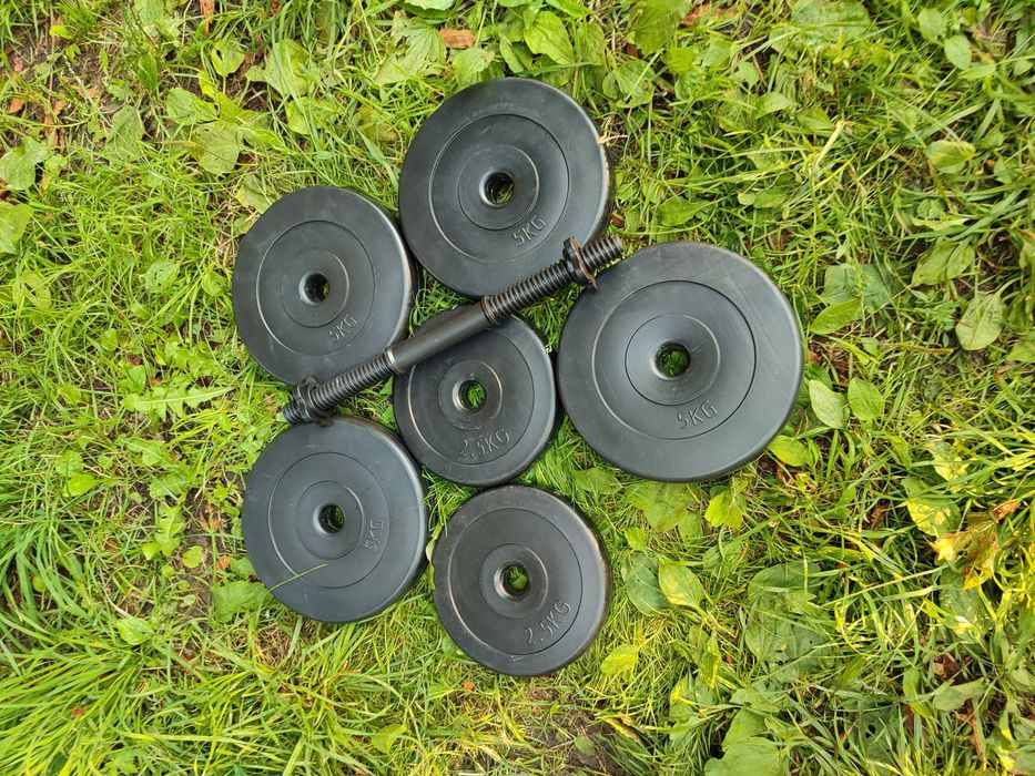 Гантели 2 по 25 кг разборные гантелі 25 кг розбірні композитні: 1 500 ...