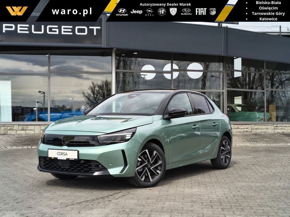 Opel Corsa / YES / Wersja limitowana / Zielony Eukaliptus